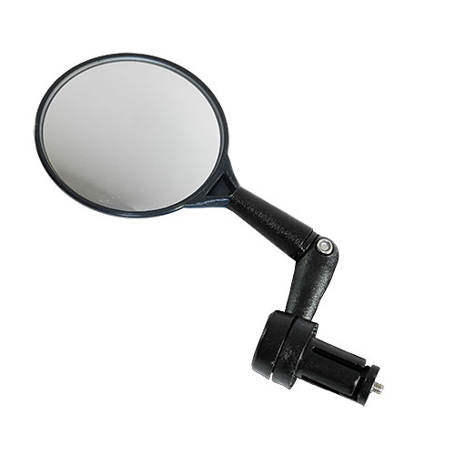 Round Bicycle Bar End Mirror