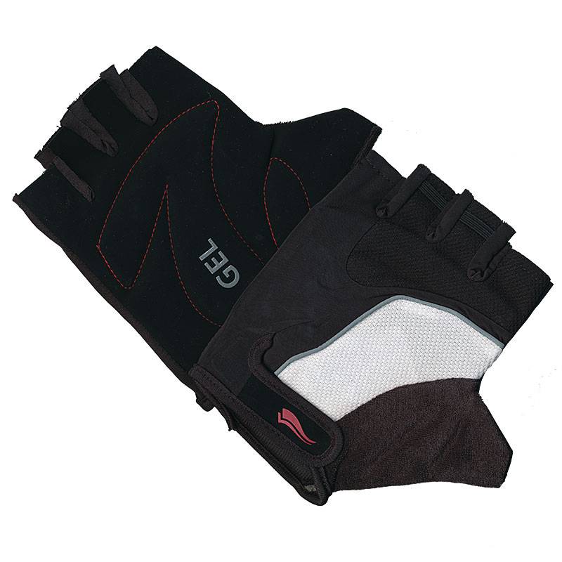 Cycling Mitts Black-White Large